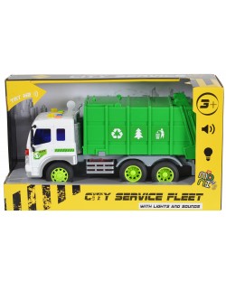 Jucărie pentru copii Moni Toys - Camion de gunoi, 1:16