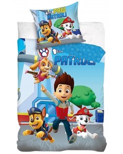 Set de dormit pentru copii Sonne Home - Paw Patrol, 2 piese, albastru