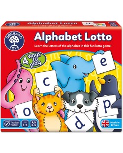 Joc educativ pentru copii Orchard Toys - Alfabet Lotto