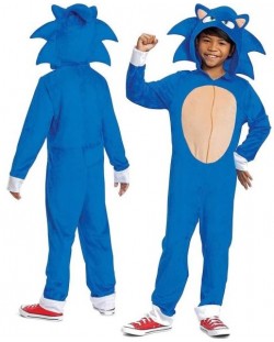 Costum de carnaval pentru copii Disguise - Sonic Movie Classic, marimea S