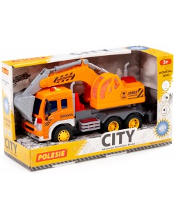 Jucărie pentru copii Polesie Toys - Camion cu buldozer