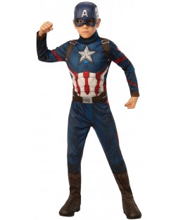 Costum de carnaval pentru copii Rubies - Avengers Captain America, mărimea L