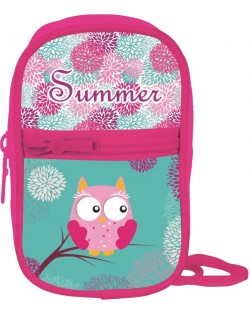 Portofel pentru copii cu cordon Karton P+P - Summer Owl