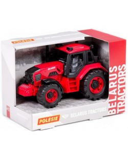 Jucărie Polesie - Tractor, roșu