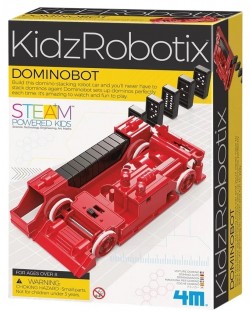 Jucărie de construcție  4M Kidz Labs - Dominobot