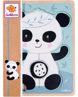 Puzzle pentru copii Eichhorn - urs panda