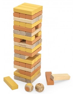 Joc pentru copii Viga Toys PolarB - Turnul Jenga cu zaruri