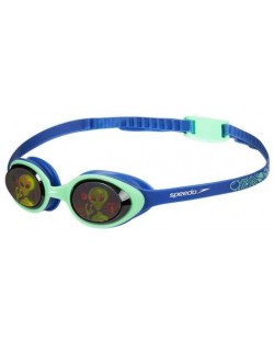 Ochelari de înot pentru copii Speedo - Illusion 3D Printed Junior, albastru