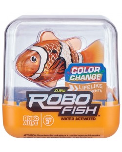 Jucarie pentru copii Zuru - Robo fish, portocalie