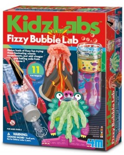 Set joc pentru experimente 4M Kidz Labs - Bule carbogazoase