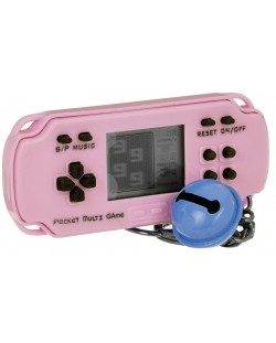 Mini-joc electronic pentru copii GT - Keychain, roz
