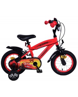 Bicicletă pentru copii cu roți auxiliare  E&L cycles - Disney, Cars 2, 12''