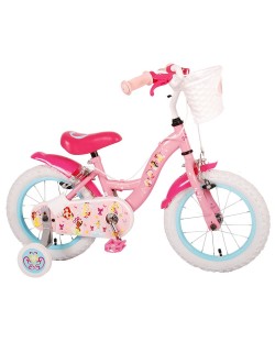 Bicicletă pentru copii cu roți auxiliare  E&L cycles - Disney Princess, 14''