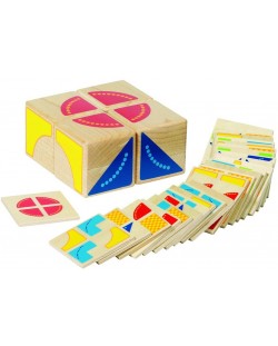 Joc educativ-puzzle pentru copii Goki - Cube