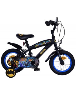 Bicicletă pentru copii cu roți auxiliare  E&L cycles - Batman, 12''