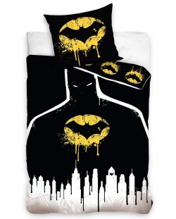 Set de dormit pentru copii Sonne Home - Batman in Gotham City, 2 piese