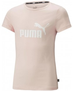 Tricou pentru copii Puma - Essential Logo, 4-5 ani, roz