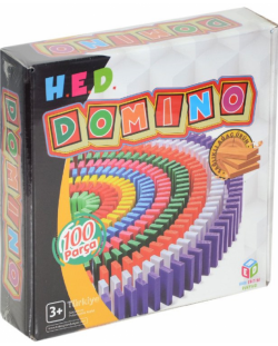 Joc pentru copii H.E.D - Hobby domino, 100 piese