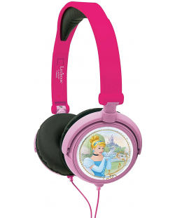 Căști pentru copii Lexibook - Princess HP010DP, roz
