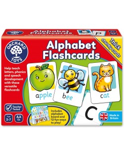 Joc educativ pentru copii Orchard Toys - Alphabet Flashcards