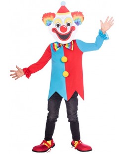 Costum de carnaval pentru copii Amscan - Carnival clown, 8-10 ani