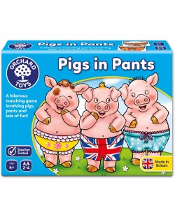 Joc educativ pentru copii Orchard Toys - Pigs in Pants