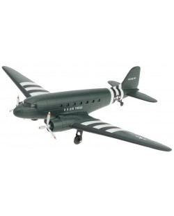 Jucărie din lemn  Newray - Avion, War Style DC 3, 1:48