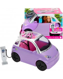 Mașinuță electrică pentru păpușa Barbie