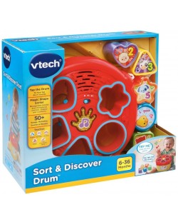 Jucărie Vtech - Tobă muzicală și sortator