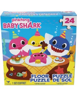 Puzzle pentru copii Spin Master Cardinal - Baby Shark, 24 piese