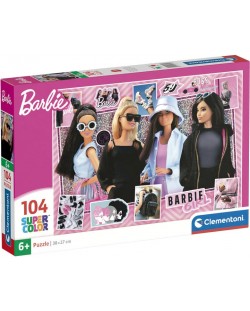 Puzzle pentru copii  Clementoni din 104 piese - Barbie (opțiunea 3)