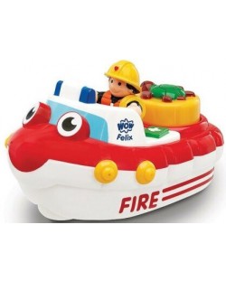 Jucarie pentru copii WOW Toys - Barca de pompieri