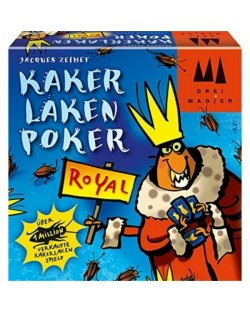 Joc cu carti pentru copii Cockroach Poker Royal