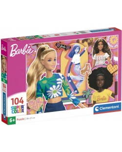 Puzzle pentru copii  Clementoni din 104 piese - Barbie (opțiunea 2)