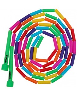 Coardă de sărituri pentru copii RDX - BR Rainbow, 305 cm, multicoloră