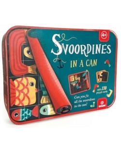 Joc magnetic și puzzle pentru copii Svoora - Svoordines într-o cutie