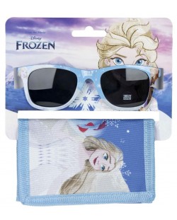 Set pentru copii Cerda - Potofel și ochelari de soare, Frozen