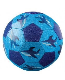 Minge de fotbal pentru copii Crocodile Creek - Sharks, 18 cm 