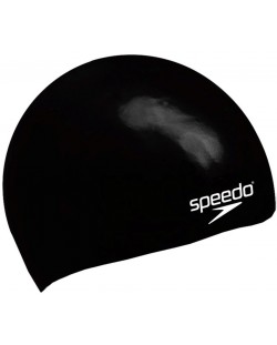 Șapcă de înot pentru copii Speedo - Plain Moulded, negru