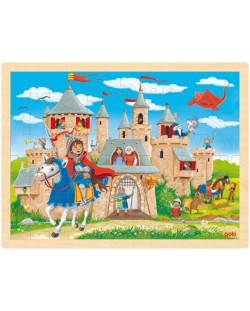 Puzzle pentru copii Goki - Castelul cavalerilor