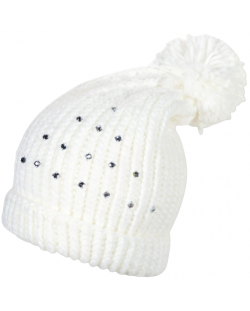 Pălărie tricotată pentru copii cu mărgele Sterntaler - 53 cm, 2-4 ani