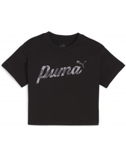 Tricou pentru copii Puma - ESS+ Blossom , negru