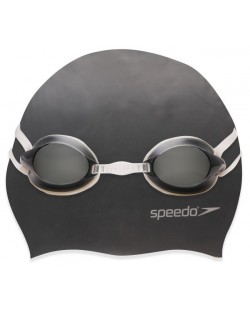 Set de înot pentru copii Speedo - șapcă și ochelari de protecție, negru