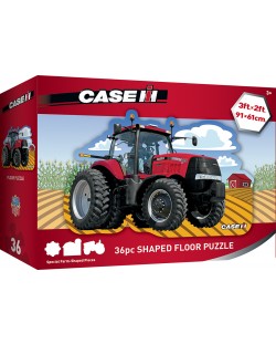 Puzzle de podea pentru copii Master Pieces de 36 XXL piese - Red tractor