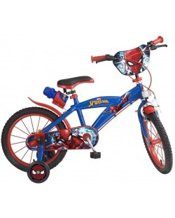 Bicicleta pentru copii Huffy - 16", Spiderman, albastru