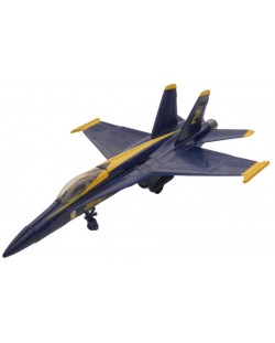 Jucărie din lemn  Newray - Avion, F/A 18 Blue Angels, 1:72