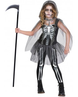 Costum de carnaval pentru copii Amscan - Skeleton Reaper, 12-14 ani
