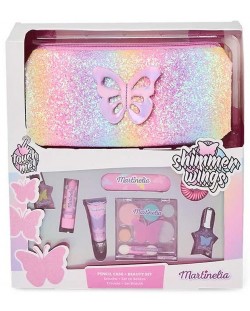 Set de cosmetice pentru copii Martinelia - Shimmer Wings, 8 bucăți