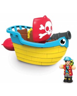 Jucarie pentru copii WOW Toys - Corabia de pirati a lui Pip
