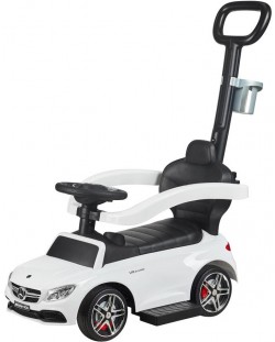 Masina pentru copii Ocie Ride-On Mercedes Amg C63, cu control parental, alba